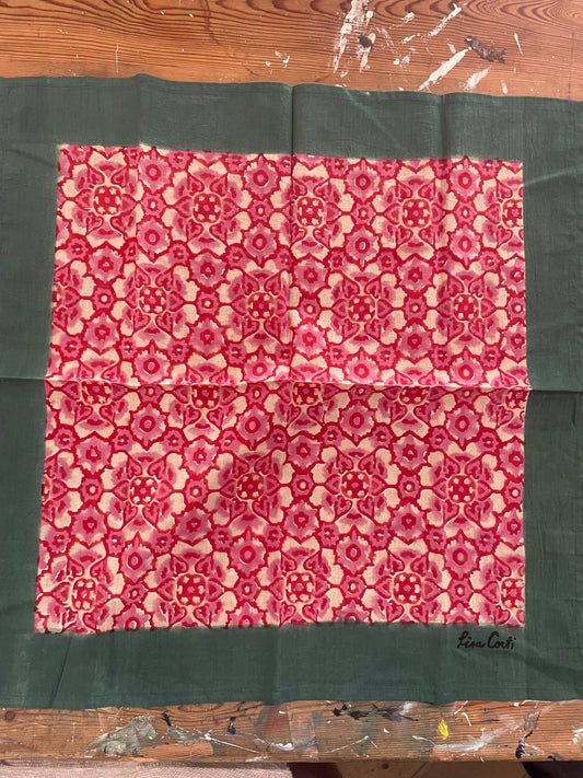 Corolla Frida Purple Napkins | Lisa Corti - Bon Ton goods