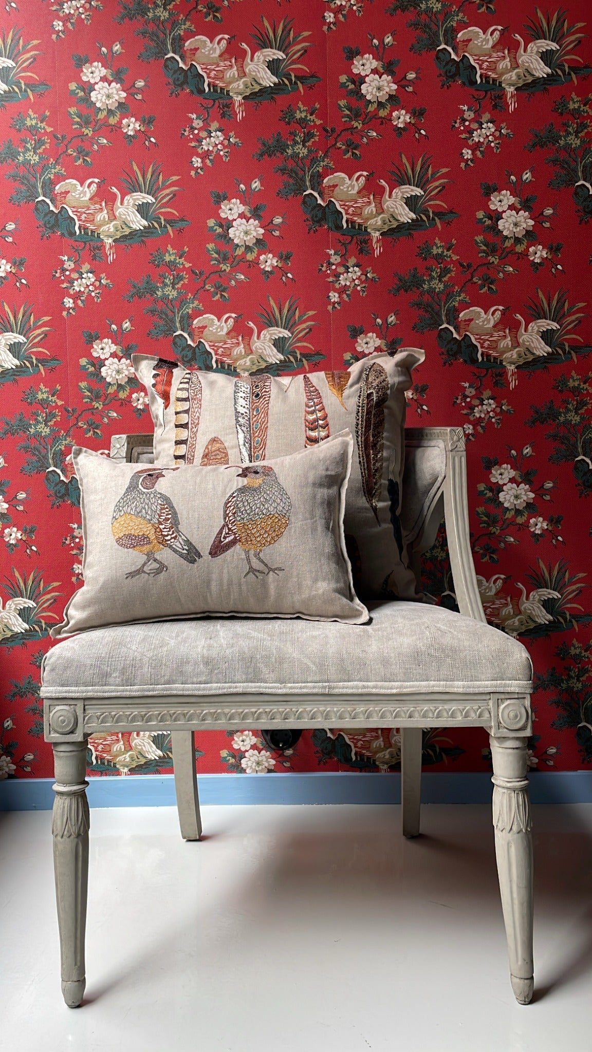 Desert Quail Love Pillow | Coral & Tusk - Bon Ton goods