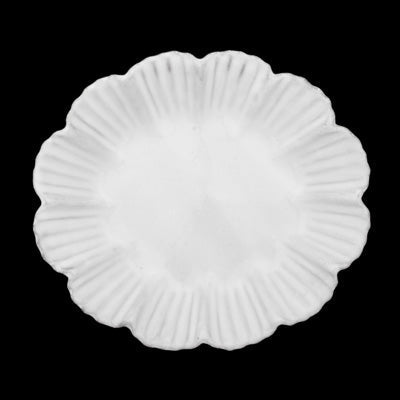 Drapé Dessert Plate Set of 6 | Astier de Villatte: Exclusive Pre-Order Item - Bon Ton goods