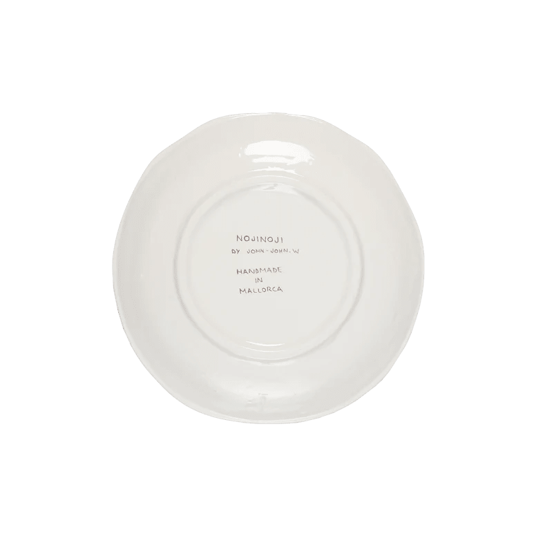 Elena Plate (Red) - NojiNoji - Bon Ton goods