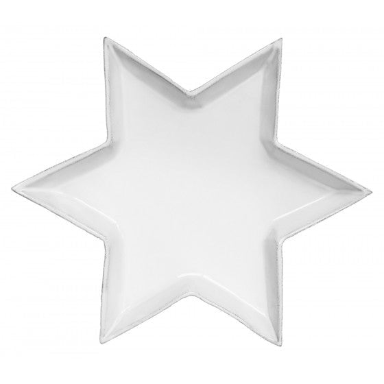 Etoile Dessert Plate, Set of 6 | Astier de Villatte: Exclusive Pre-Order Item - Bon Ton goods