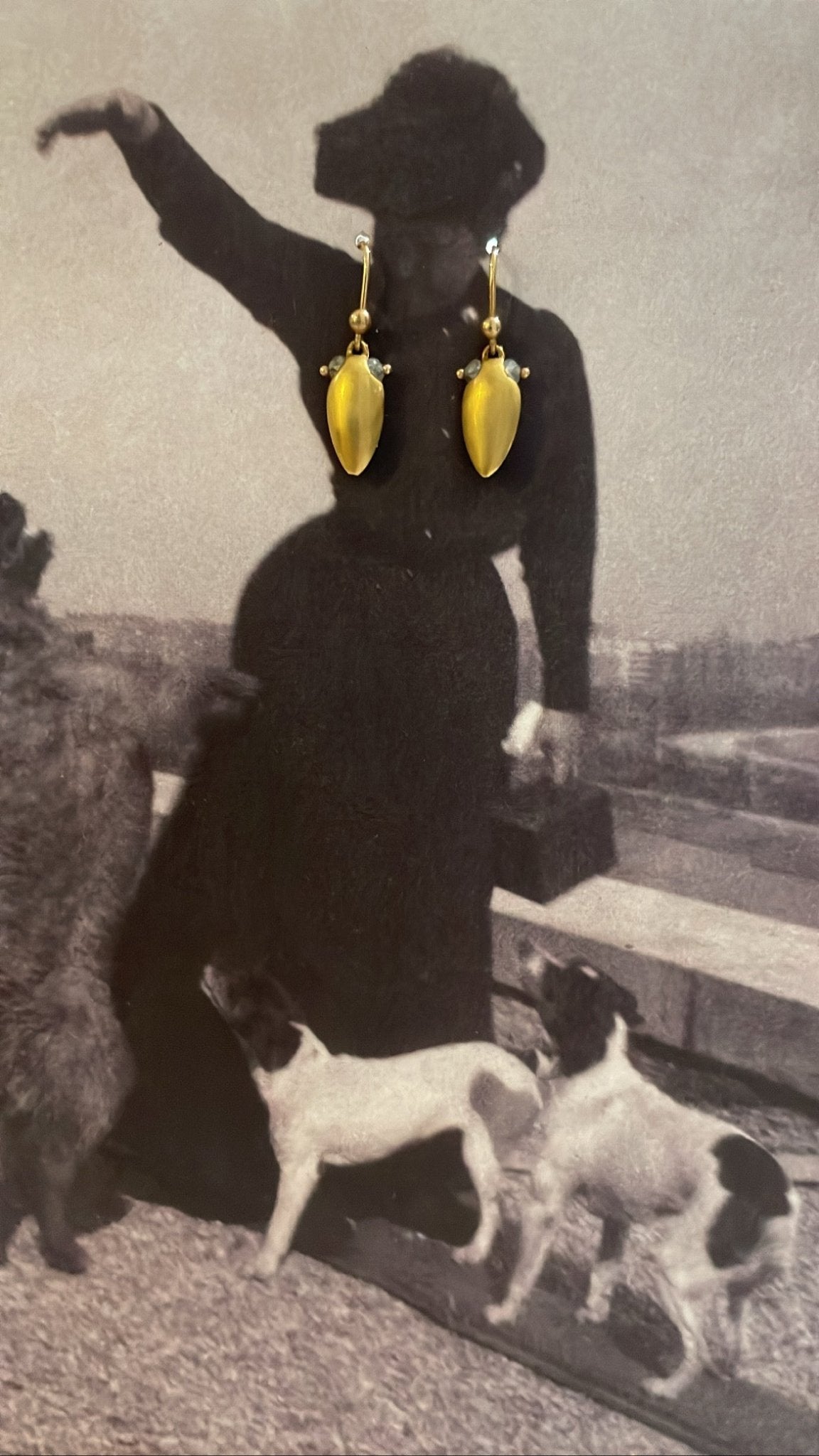 Eye Bug Earrings - Bon Ton goods