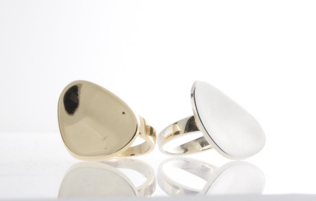 Gold Stone Ring Karen - Bon Ton goods
