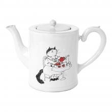 Grace Coddington Teapot "Blanket's Tea" | Astier de Villatte: Exclusive Pre-Order Item - Bon Ton goods