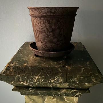 Grey Unglazed Faaborg Pot | Handmade Erik Bendtsen Ceramics - Bon Ton goods