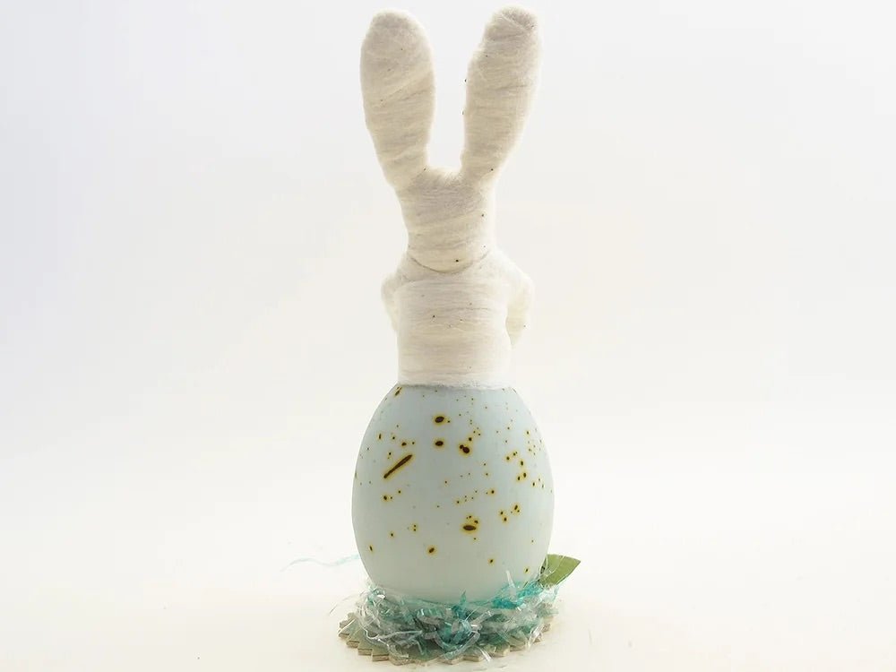 Hatched Bunny Egg Figure - Vintage by Crystal - Bon Ton goods