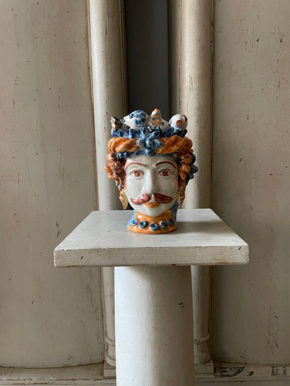 Head vase Man of the Sea - Bon Ton goods