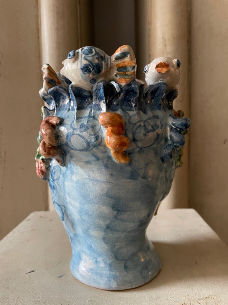 Head vase Man of the Sea - Bon Ton goods