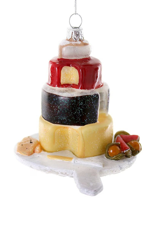 Heritage Cheese Tower | Christmas Ornament - Bon Ton goods