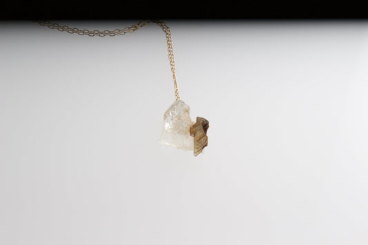 Herkimer Rock Diamond Pendant - Bon Ton goods