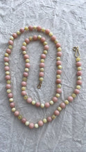 Load image into Gallery viewer, Honey and Pink Opal Necklace - Bon Ton goods
