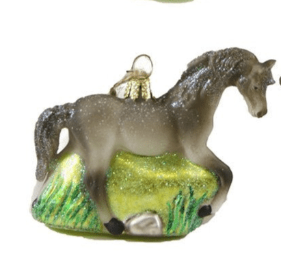 Horse - Grey | Christmas Ornament - Bon Ton goods