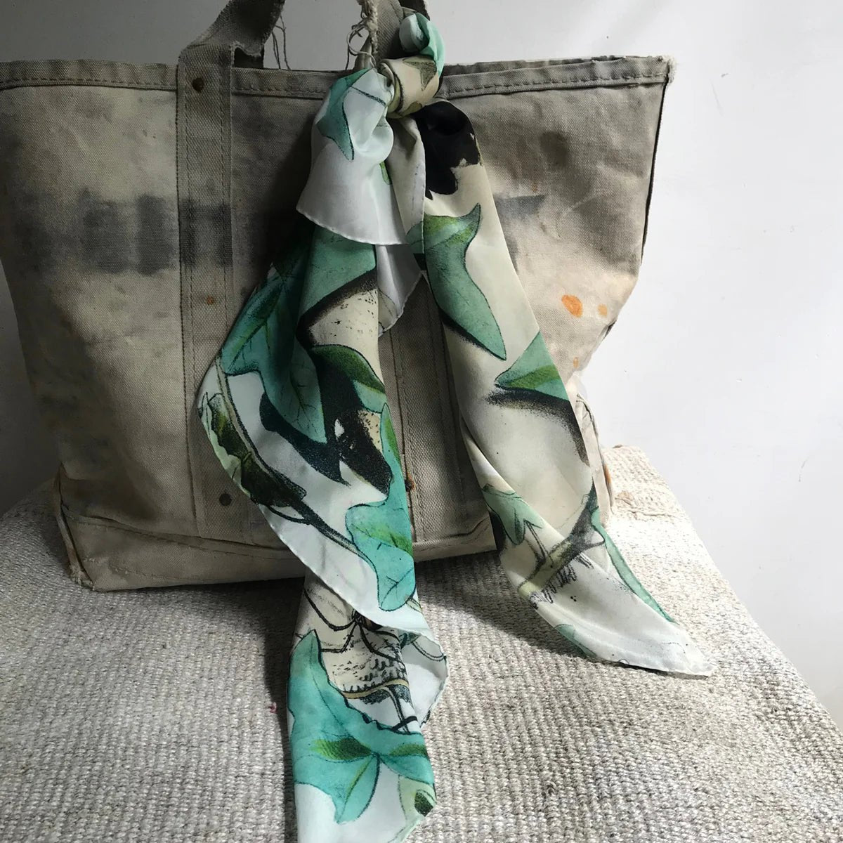 Hummingbird Silk Scarf | John Derian - Bon Ton goods
