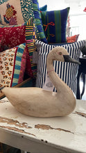 Load image into Gallery viewer, Vintage Wooden Carved Swan
