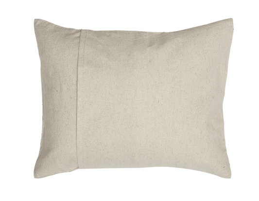 Indienne Blue Small Cushion | Antoinette Poisson Linen Cushion – Domino Paper Design - Bon Ton goods