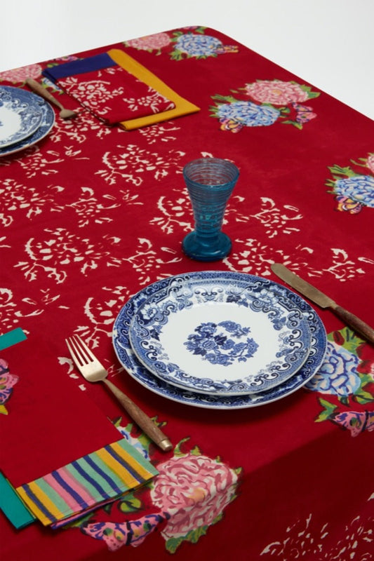 Kandem Queen Red Cotton Cloth - Bon Ton goods