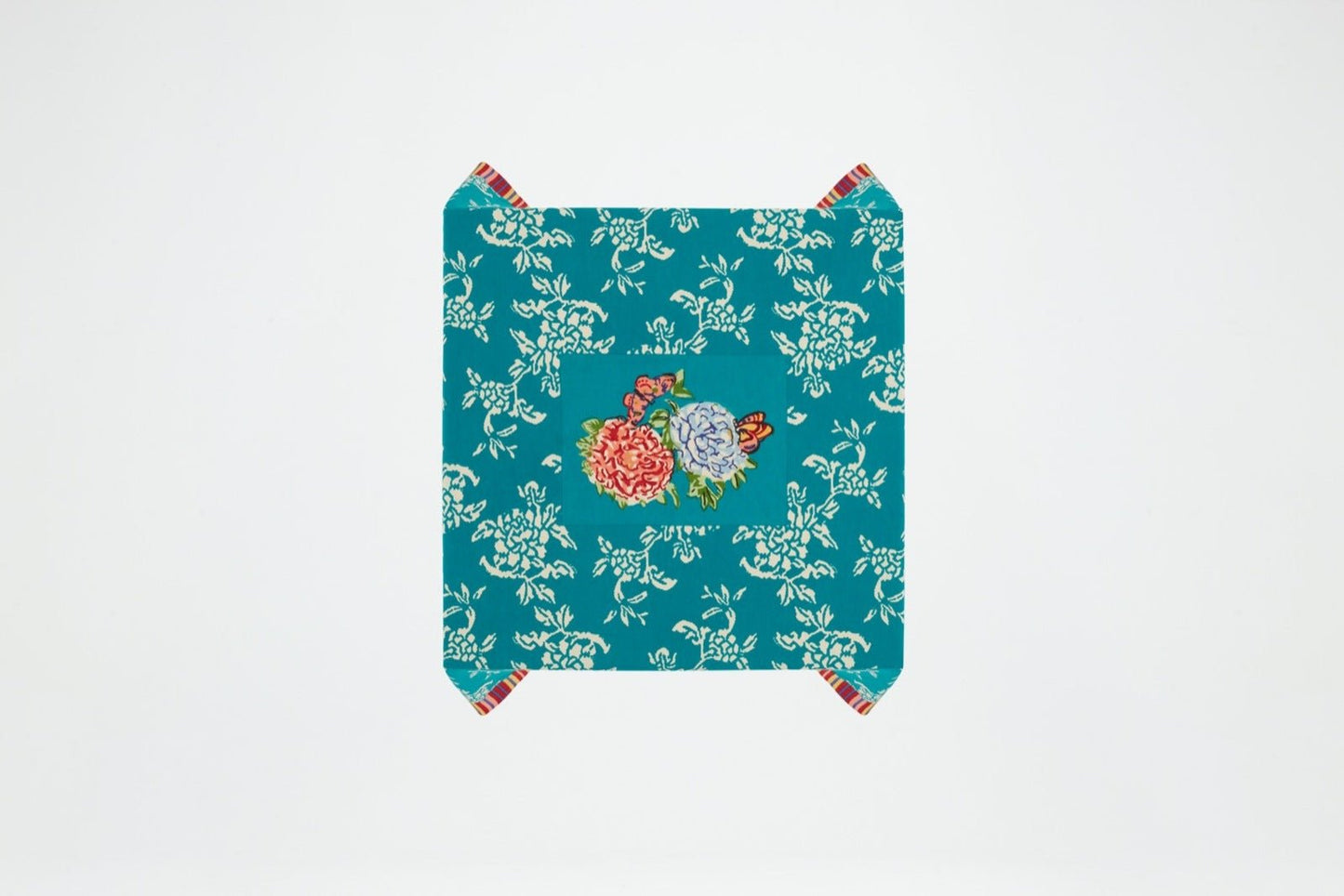 Kandem Queen Sea Green Cotton Cloth 110x110 | Lisa Corti - Bon Ton goods