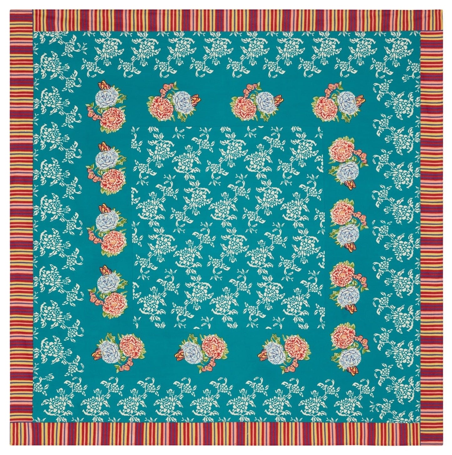 Kandem Queen Sea Green - Cotton Cloth 180x180 | Lisa Corti - Bon Ton goods