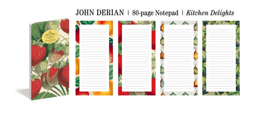 Kitchen Delights Notepad | John Derian - Bon Ton goods