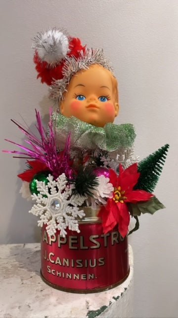 Kitsch "Doll-in-the-box" - Bon Ton goods