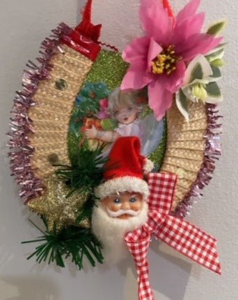 Kitsch Horseshoe with Santa - Bon Ton goods