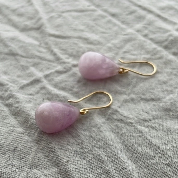 Kunzite Drop Earrings | Mikkel Brøgger - Bon Ton goods