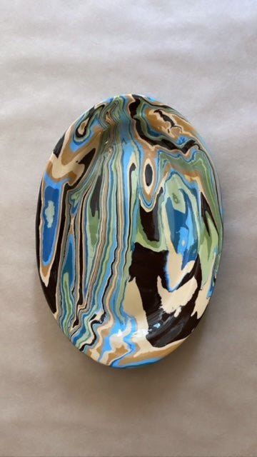 Large Oval Dish Plat Avale a Tapas - Bon Ton goods