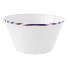 Large Tricolore Salad Bowl | Astier de Villatte: Exclusive Pre-Order Item - Bon Ton goods