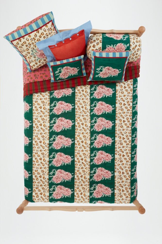 Leopard Stripes Green - Bon Ton goods