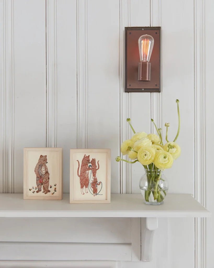 Mama Bear and Cub Card - Bon Ton goods