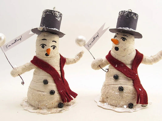 Melting Snowman - Vintage by Crystal - Bon Ton goods