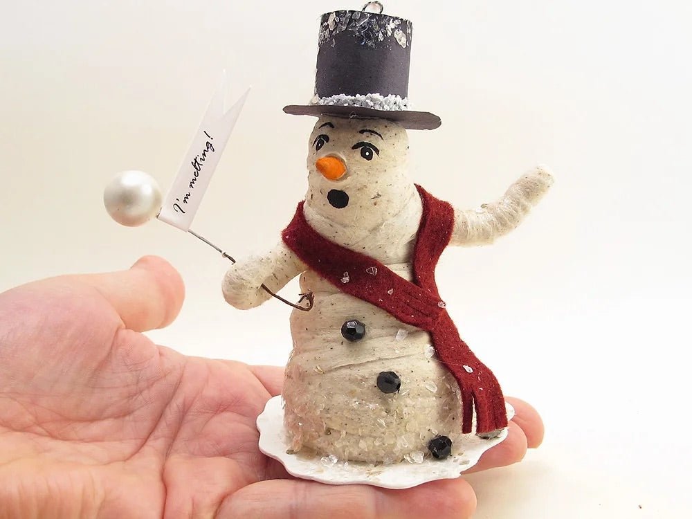 Melting Snowman - Vintage by Crystal - Bon Ton goods