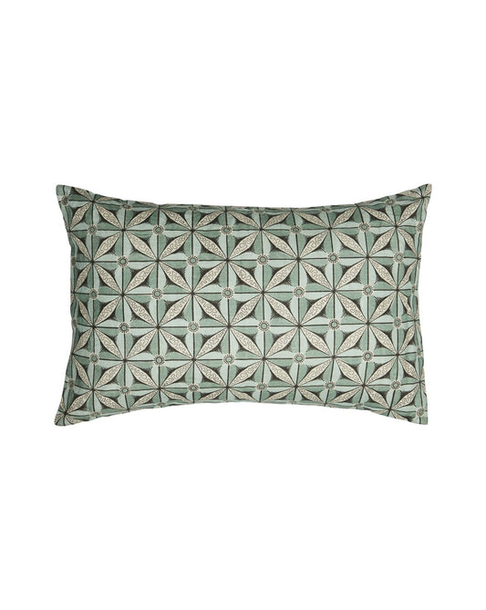 'Mezieres' Vert/Green - Large Cushion - Bon Ton goods