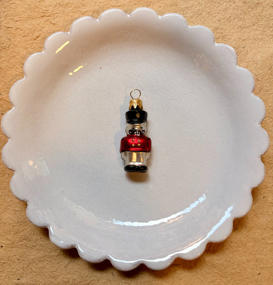 Mini Nutcracker Christmas Ornament by Nostalgie Christbaumschmuck