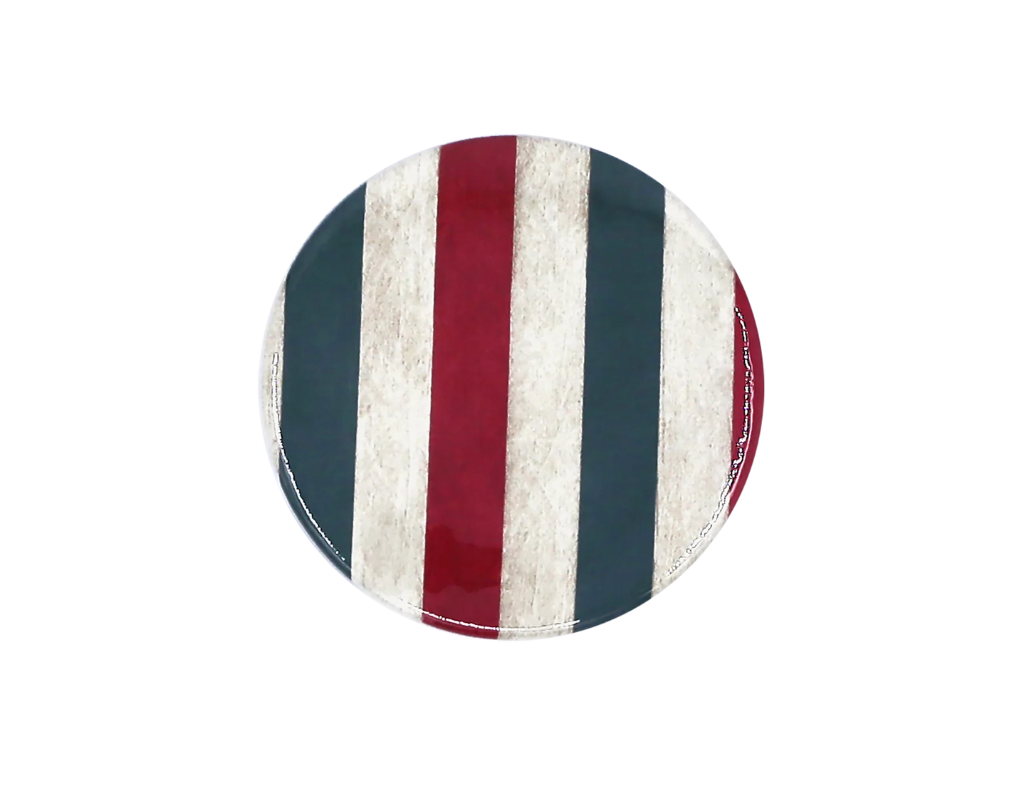 Rayures tricolores Pocket Mirror | Antoinette Poisson