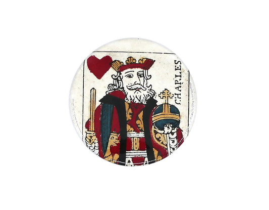 Roi de cœur Pocket Mirror | Antoinette Poisson