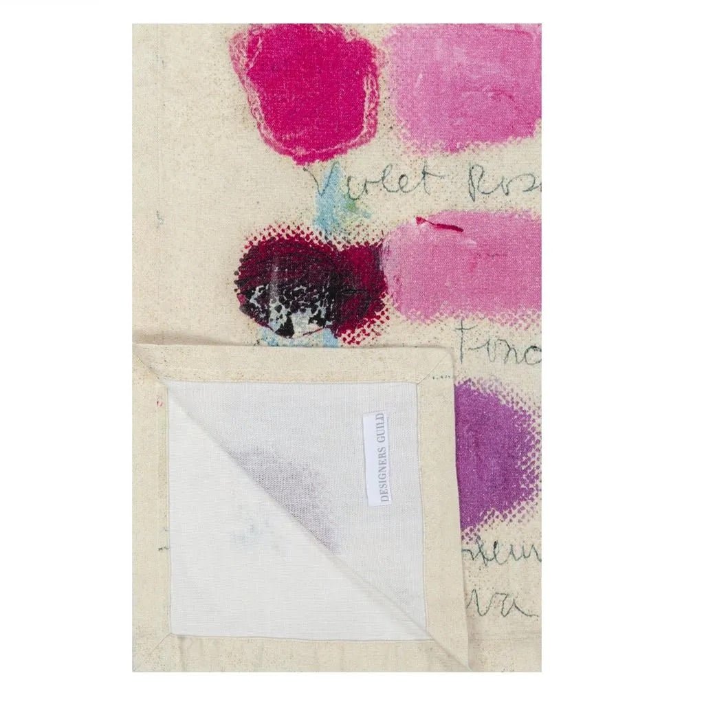Mixed Tones Canvas Throw | John Derian - Bon Ton goods