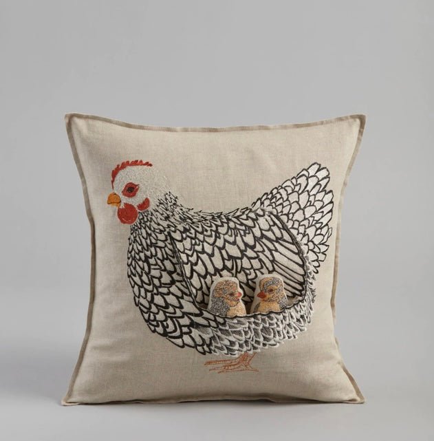 Mother Hen Pocket Pillow - Bon Ton goods