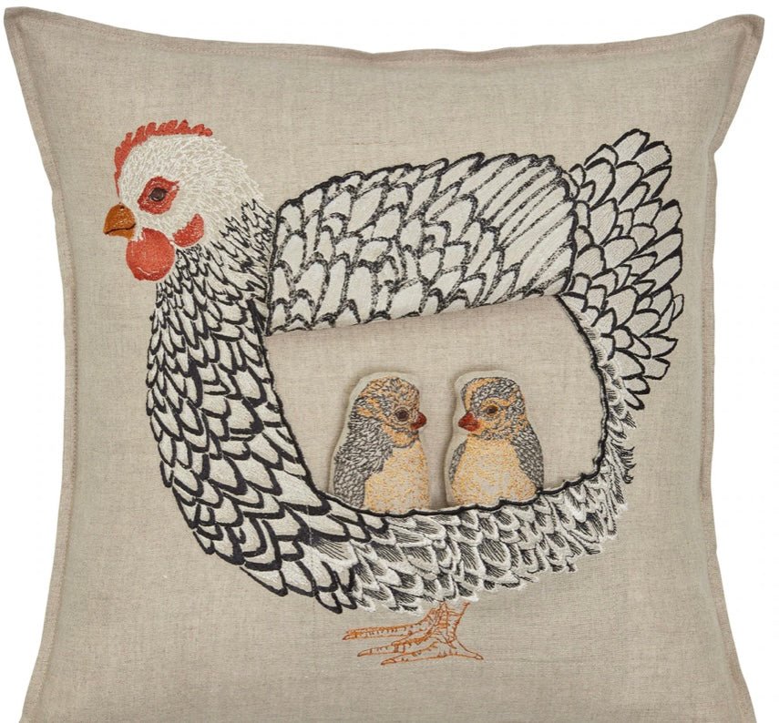 Mother Hen Pocket Pillow - Bon Ton goods