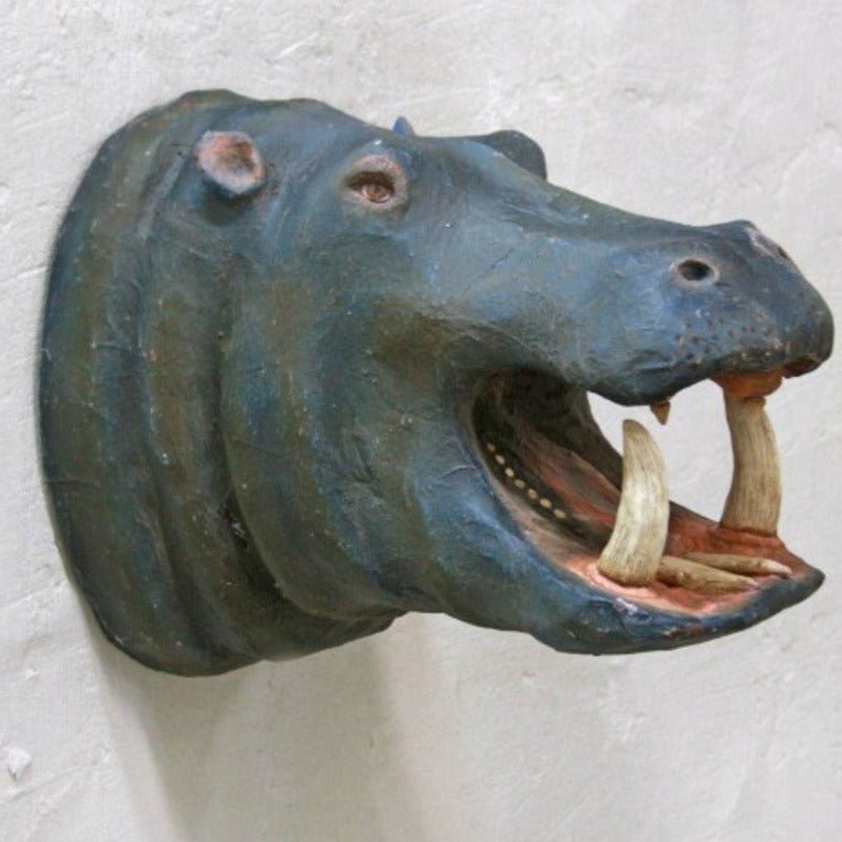 Mounted Hippo Christmas Ornament - Bon Ton goods