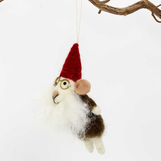 Mouse Santa Father | Christmas Ornament - Bon Ton goods