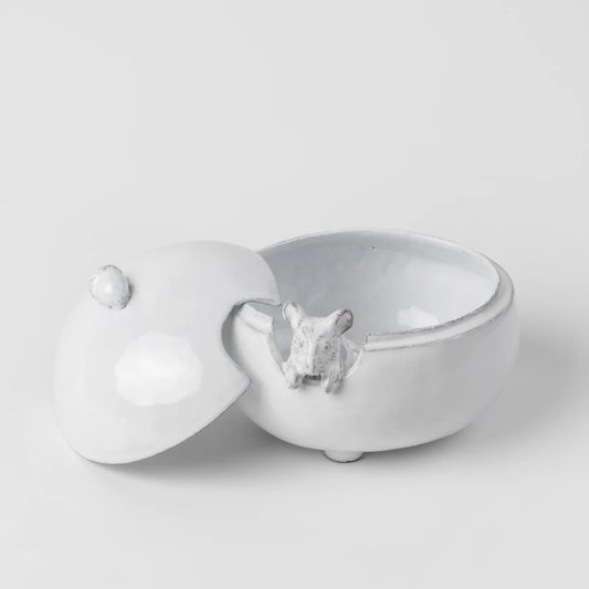 Mouse Sugar Bowl, Serena Carone | Astier de Villatte: Exclusive Pre-Order Item - Bon Ton goods