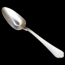 Naples Dessert Spoon, Stone Finish, Set of 12 | Astier de Villatte: Exclusive Pre-Order Item - Bon Ton goods
