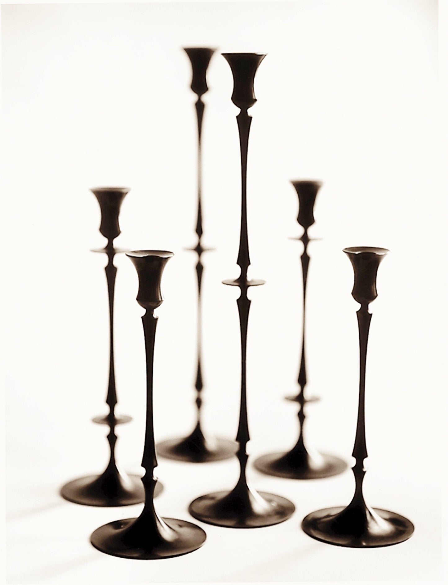 No. 206 E.R. Butler Biedermeier Oxidized Candlestick - Bon Ton goods