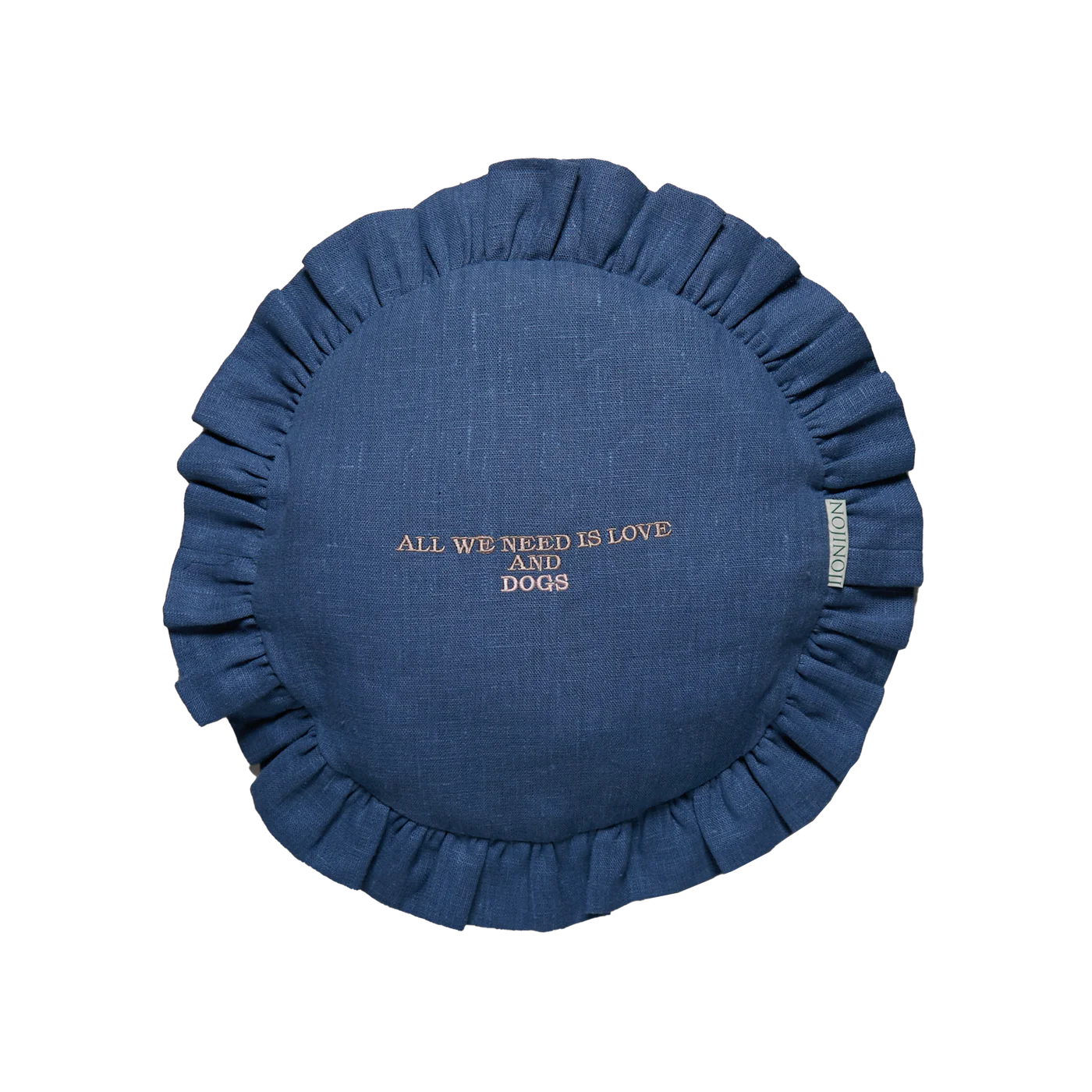 Margret Frill Cushion (Dull-Blue)