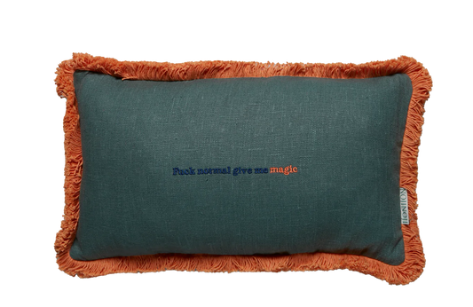 Sophie Cushion (Blue/Green)