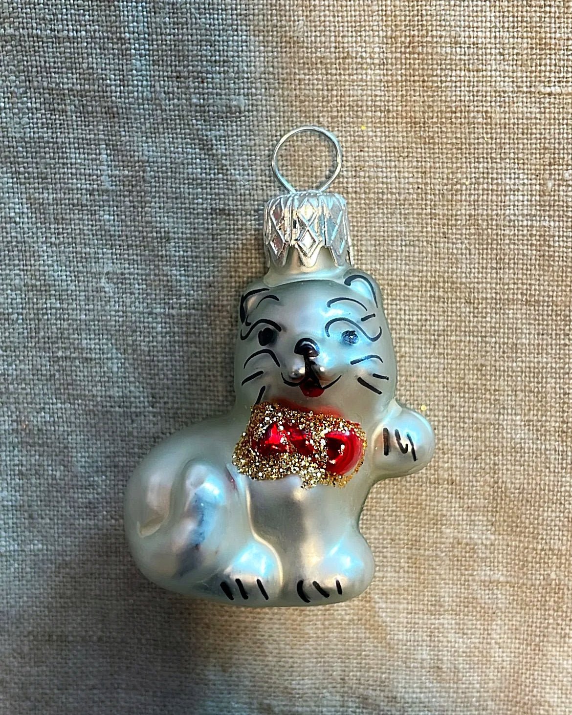 Nostalgic Mini Cat | Nostalgie Christbaumschmuck - Bon Ton goods