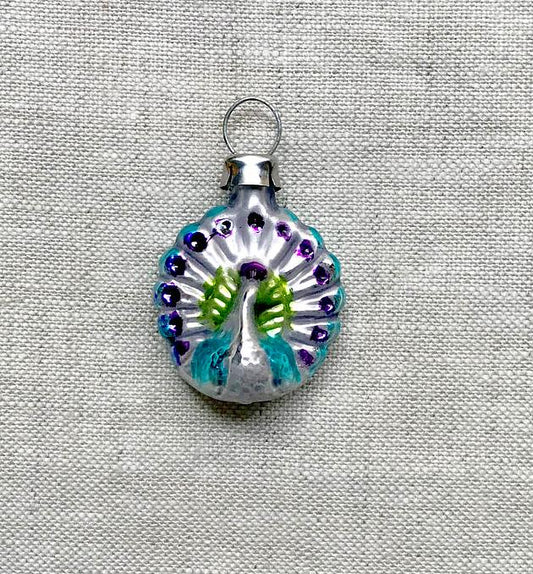 Nostalgic Tiny Peacock | Nostalgie Christbaumschmuck - Bon Ton goods