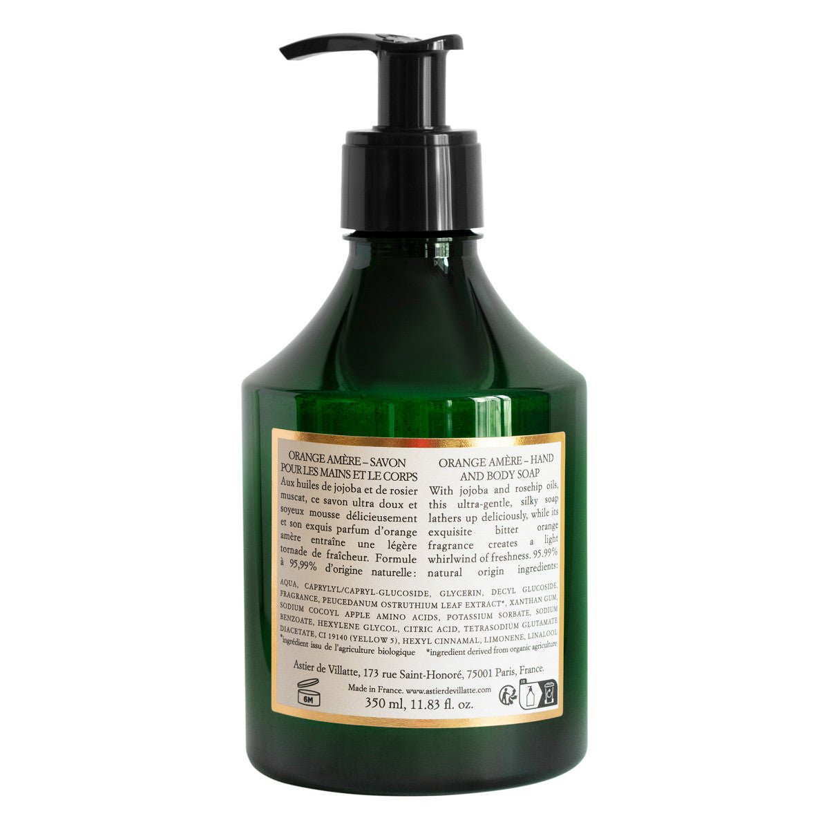 Orange Amère Body and Hand Soap | Astier de Villatte - Bon Ton goods