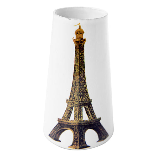 Painted Eiffel Tower Vase - Bon Ton goods